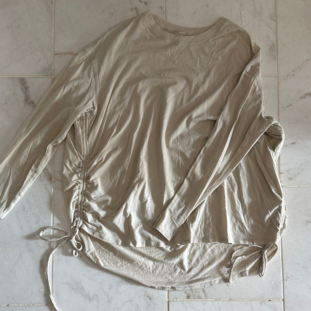 Lululemon Tie-Side Long Sleeve Top